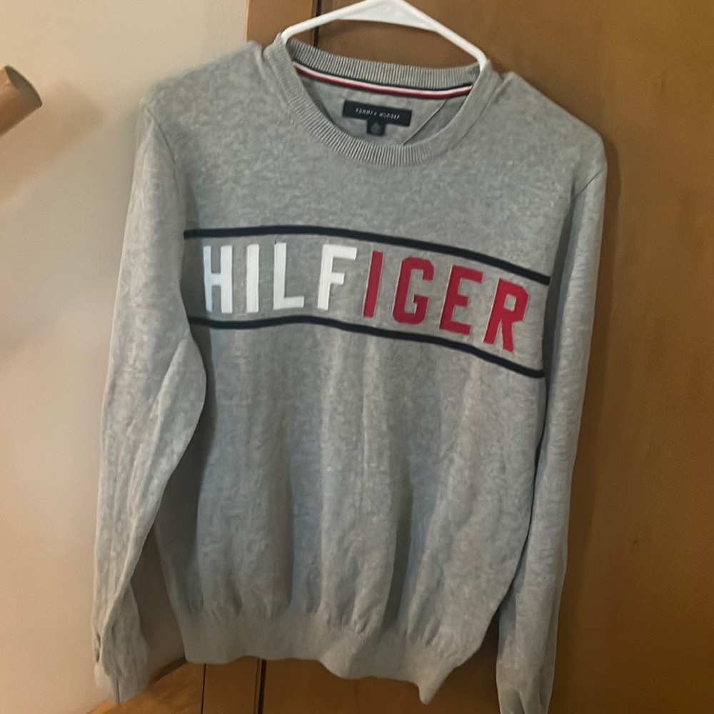 Tommy Hilfiger gray XS sweater